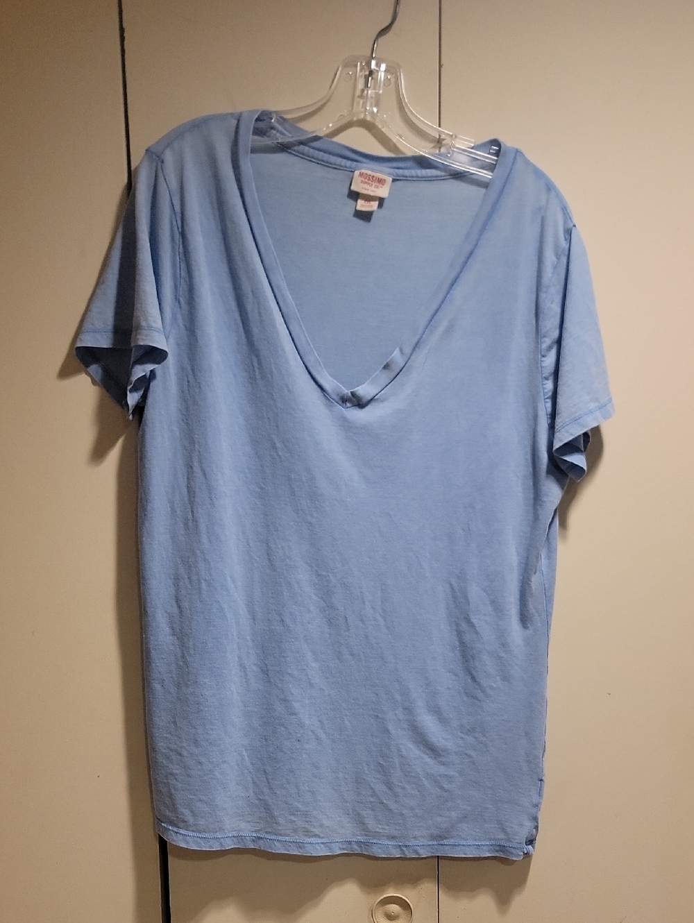 Mossimo Supply Co. Light Blue Crewneck Tee
